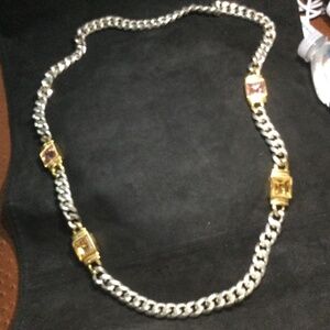 Large necklace  37 inches around.